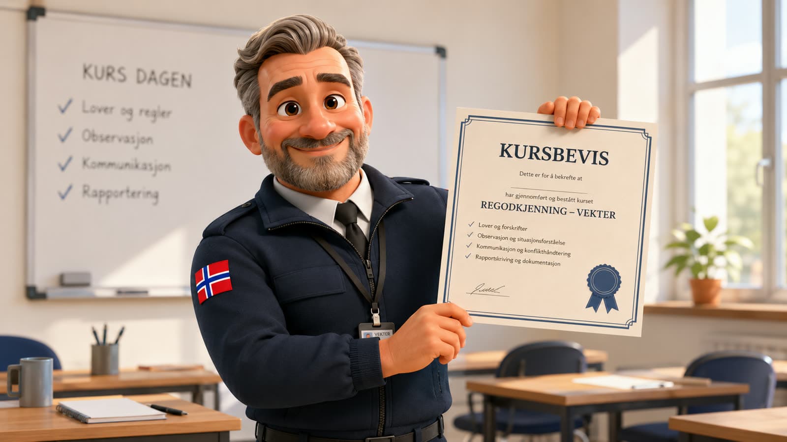 Regodkjenning for vektere: krav, frist og innhold